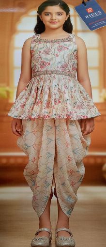 Picture of MDL03750 :: Size:18-24 Months :: Girls Patiala Set