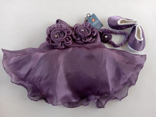 Picture of MDL03767 :: Size:6-9 Months :: Designer Frocks