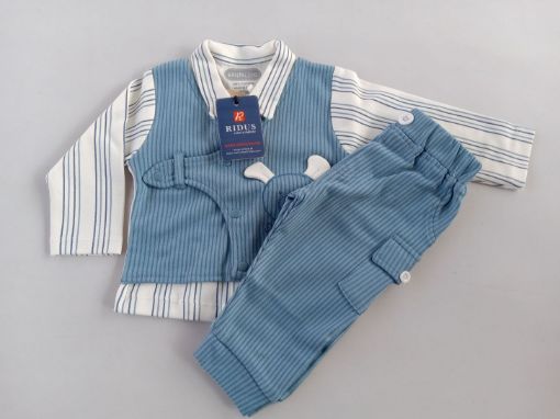 Picture of MDL03801 :: Size:18-24 Months :: Boys Full Sleave T Shirt and Pants Set