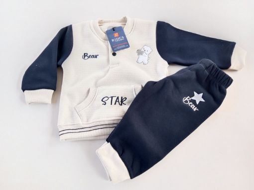 Picture of MDL03803 :: Size:9-12 Months :: Boys Full Sleave T Shirt and Pants Set