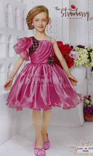 Picture of MDL03844 :: Size:4-5 Years :: Designer Frocks