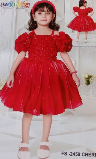 Picture of MDL03847 :: Size:3-4 Years :: Designer Frocks