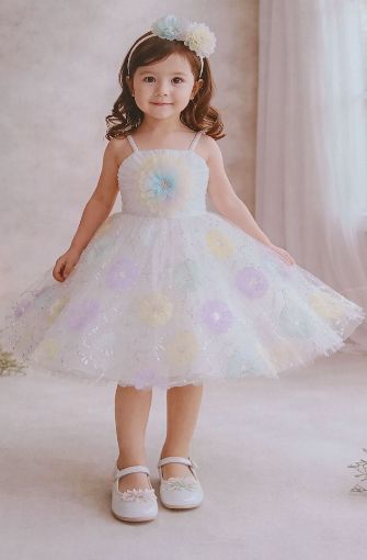 Picture of MDL03854 :: Size:18-24 Months :: Designer Frocks