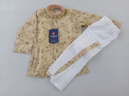 Picture of MDL03874 :: Size:6-9 Months :: Boys Party Wear-Sherwani and Dhoti Sets