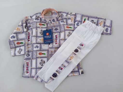 Picture of MDL03883 :: Size:3-6 Months :: Boys Party Wear-Sherwani and Dhoti Sets