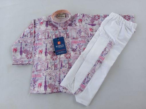Picture of MDL03884 :: Size:3-6 Months :: Boys Party Wear-Sherwani and Dhoti Sets