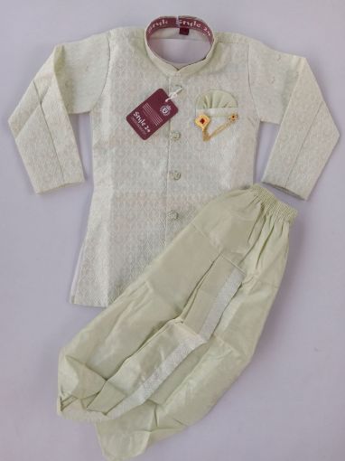 Picture of MDL03919 :: Size:4-5 Years :: Boys Party Wear-Sherwani and Dhoti Sets