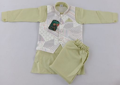 Picture of MDL03941 :: Size:2-3 Years :: Boys Party Wear-Sherwani and Dhoti Sets