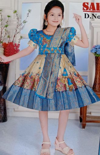Picture of MDL03959 :: Size:5-6 Years :: Girls Traditional Wear